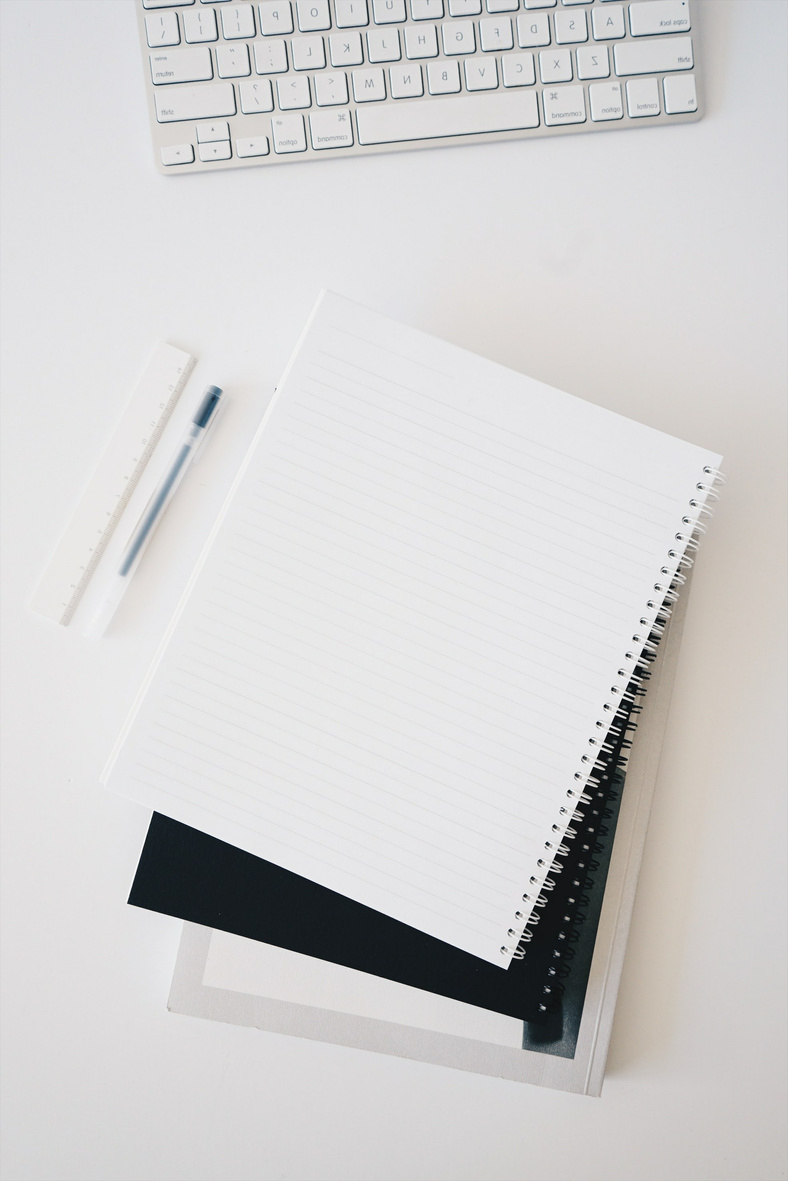 Notebooks on a Clean Workspace